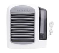 Marhynchus Portable Air Conditioner Window Kit for Bedrooms for Car, 3 Speeds 2200 RPM to 3600 RPM with 380ml Ice Water Tank and USB Power, for Room Office Desk Camping Car Up to 100 Sq