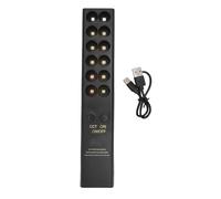 Marhynchus Portable Color Temperature Light Wand Rechargeable 2700K 6000K 6 Modes Photography Light Stick with One Click Button Design for Video Live Streaming Light Painting (Black)