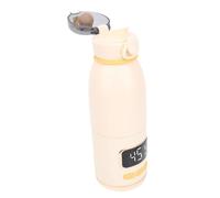 Marhynchus Portable Milk Warmer Stainless Steel Baby Bottle Warmer with 15000mAh Battery & Constant Temperature Control for Breastmilk Formula & Water On The Go