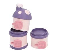 Marhynchus Putting Formula Support for Milk Piles for Baby Portable Donors for Mothers and PP Material, Multiple Layer Formula Dispenser for Trip and Daily Use (Violet)