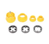 Marhynchus PVC Thread Maker Tool Kit 3 Sizes Dies 1/2 3/4 1 Inch Pipe Threading Tool for Electric Drill PVC Plastic Water Pipes Screw Extractor