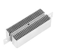 Marhynchus Ripple PTC Heating Plate Conductive PTC Heater 24V 100W 74 * 22mm Automatic Thermostatic Heating 392F Surface for Wax Melter Steam Generator Boiler Water Heater Users (12V 50W)