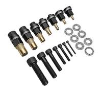 Marhynchus Rivet Nut Tool Set, M12 M10 M8 M6 M5 M4 M3 | Hand Mandrels Bolts and Washers, with Adapters, for Tight Spaces Furniture Industrial Use