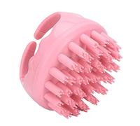 Marhynchus Scalp Massage Brush Soft Silicone Head Shampoo Brush Hair Massage Brush with Handle for Hair Growth and Dandruff Removal (Rosy)