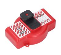 Marhynchus Self Locking Handle Valve Lock, Erosion Resistant PA ABS Alloy, Adjustable for Hand Wheel Size Under 6.5in, Ideal for Industrial Safety and Energy Isolation
