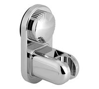 Marhynchus Shower Head Holder Wall Mount Stand Adjustable Angle No Drill Suction Cup Mount with Air Chuck for Smooth Tile Glass Mirror Surfaces ([Suction Cup] Electroplated Shower seat)