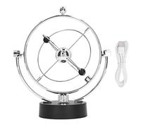 Marhynchus Solar System Perpetual Motion Ornament Magnetic Swing Energy Orbit Desktop Decor with USB Battery Dual Use for Office Home Science