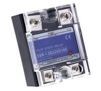 Marhynchus Solid State Relay, Single Phase Solid State Relay Module for Manufacturing, Automation, And Control Systems, Efficient And Fast Switching, Wide Application with Easy Installation (100A)