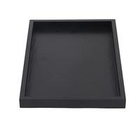 Marhynchus Solid Wood Tea Tray Rectangle Serving Tray for Food Coffee Snacks with Raised Edges Easy to for Restaurants Home Use (30 * 20 * 2cm)