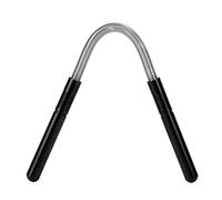 Marhynchus Spring Threading Tool Facial Hair Remover Spring Stainless Steel Hair Removal Spring for Upper Lip Chin Cheeks Neck with Non Slip Handle (Black)