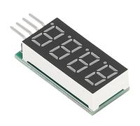 Marhynchus Stable 4 Digit 7 Segment Digital Tube Module LED Display Module I2C Interface DC 5/3.3V DM43B04 for DIY Electronic Devices Toy Cars and Instrumentation