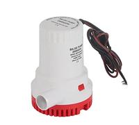 Marhynchus Submersible Bilge Pump 2000 GPH, Micro DC Marine Drain for