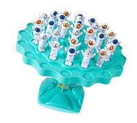 Marhynchus The Interactive Balance Toy Puzzle Set for Children Promotes Motor Skills and Logical Reasoning - Plastic Balance Tree Game with Spacemen - Suitable for Ages 3 Years and Older (Blue)