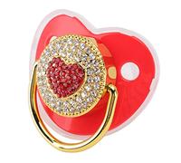 Marhynchus Ultra Light Bright Pacifier Form of Brilliant Imitation for Newborns with a Safe Glue (Red)