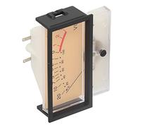 Marhynchus VU Meter Head Tube Amplifier 40mA High Internal Resistance High Accuracy Table Power Discharge Flat 12V with LED Pointer Dial for DIY Recording Studio Home Audio Car