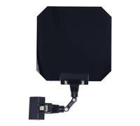 Marhynchus Welding Shading Cover, 18cm Square Eye Protective Anti Strong Light Handheld On Welding Panel, with Flexible Arm, for Argon Arc (Black)