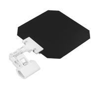 Marhynchus Welding Shading Cover, 18cm Square Eye Protective Anti Strong Light Handheld On Welding Panel, with Flexible Arm, for Argon Arc (White)