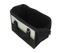 Marhynchus Wide Mouth Tool Bag, Tool Bag Organizer Portable 600D Polyester Wear Resistant Wide Mouth Electrician Hardware Tote with Safety Reflective, Tool Bags (A)