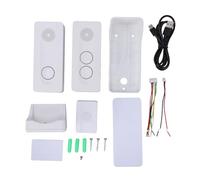 Marhynchus Wireless Doorbell Intercom Two Way Talk Push to Unlock 433MHz Smart Video Doorbell for Home Apartment Villa Classroom