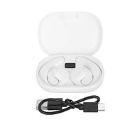 Marhynchus Wireless Language Translator Earbuds with Power Display 144 Languages Translation 5.3 Intelligent 0.2S Translation Speed Touch Outgoing (White)