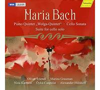 Maria Bach (1896-1978) - WOLGA-QUINTET - CELLO SONATA, SUITE FOR CELLO SOLO