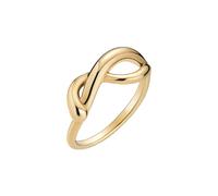 Maria Black Twisted Deceiver Ring 18 ct. Goldplated Silver 500446YG-52 - Woman - 925 Sterling Silver Gold 52