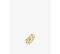 Maria Black Womens Gold Hp Sis 22ct Yellow Gold-plated Sterling Silver Ring P