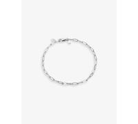 Maria Black Womens Silver Hp Gemma Small/medium Rhodium-plated Sterling and Pearl Chain Bracelet 1size