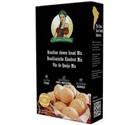 Maria Bonita Pão de Queijo Brazilian Cheese Bread Mix | Gluten Free | No Additives | Imported Cassava Flour | Quick & Easy to Bake | 1x 400g | Great with Coffee |