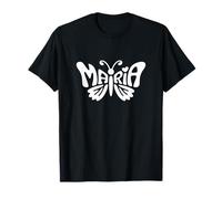 Maria Butterfly - Personalized Cute Name Word Art T-Shirt
