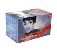 MARIA CALLAS: COMPLETE EMI STUDIO RECORDINGS 1949- 1967 REMASTERED (PLUS FONIT CETRA) - 22 COMPLETE OPERAS & 14 STUDIO RECITALS- NORMA, I PURITANI, LA SONNAMBULA, CARMEN, MEDEA, LUCIA DI LAMMERMOOR, PAGLIACCI, CAVALLERIA RUSTICANA, LA GIOCONDA, LA BOHEME, MADAMA BUTTERFLY, MANON LESCAUT, TOSCA, TURANDOT, IL BARBIERE DI SIVIGLIA, IL TURCO IN ITALIA, AIDA, UN BALLO IN MASCHERA, LA FORZA DEL DESTINO, LA TRAVIATA , RIGOLETTO, IL TROVATORE & PUCCINI ARIAS, LYRIC COLORATURA ARIAS, CALLAS AT LA SCALA, MAD SCENES, VERDI ARIAS, CALLAS A PARIS, ROSSINI DONIZETTI ARIAS, MOZRT BEETHOVEN WEBER ARIAS, BELLINI WAGNER ARIAS, THE EMI RARITIES- 69 CD & 1 CD-ROM CONTAINING THE COMPLETE LIBRETTO , TEXTS & TRANSLATIONS - EMI