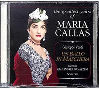 Maria Callas - Giuseppe Verdi: Un Ballo In Maschera the greatest years of Maria Callas - Doppel