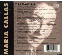 Maria Callas - Maria Callas Volume 3 (UK Import)
