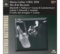 Maria Callas - The Rai Recitals 1952, 1954 (Fabritiis)