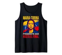 María Corina Presidente 2026 Hasta El Final Venezuela Tank Top