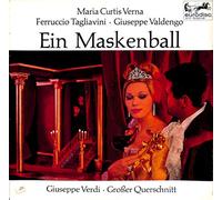 Maria Curtis Verna, Ferruccio Tagliavini, Giuseppe Valdengo - Verdi: Ein Maskenball; Großer Querschnitt - 70022 KR - Vinyl LP