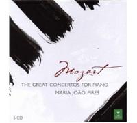 MARIA JOAO PIRES - GREAT CONCERTOS FOR PIANO 5 CD 36 TRACKS PIANO MOZART NEW
