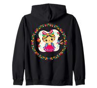 Maria Lele The Mexican Culture Doll Muñeca Mexicana Zip Hoodie