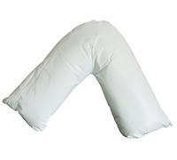 Maria Luxury Bedding & Linen Waterproof Green Tint V-Shape Orthopaedic Support Pillow