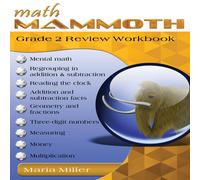 Maria Miller Math Mammoth Grade 2 Review Workbook Paperback Maria Miller Multicolor