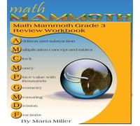 Maria Miller Math Mammoth Grade 3 Review Workbook Paperback Maria Miller Multicolor