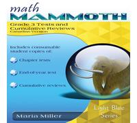 Maria Miller Math Mammoth Grade 3 Tests & Cumulative Reviews, Canadian in White Maria Miller White