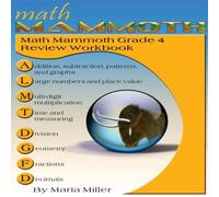 Maria Miller Math Mammoth Grade 4 Review Workbook Paperback Maria Miller Multicolor