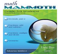 Maria Miller Math Mammoth Grade 5-B Worktext, Canadian Version Paperback Book Maria Miller Multicolor