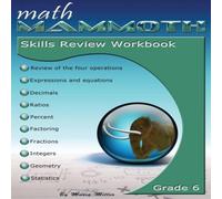 Maria Miller Math Mammoth Grade 6 Skills Review Workbook Paperback Maria Miller Multicolor
