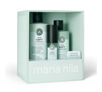 Maria Nila True Soft Beauty Box - Moisturises Dry, Brittle Hair | Colour-Safe Gift Set for Dry, Brittle Hair | Smoothing Argan Oil Reduces Frizz and Static
