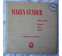 Maria Stader Lieder Recital: Schumann, Mozart, Schubert