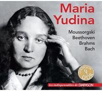 Maria Yudina Joue Moussorgski Beethoven Brahms et Bach
