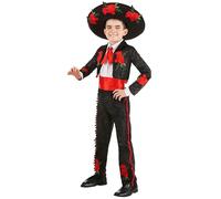 Mariachi Costume for Boy with hat, Day of the Dead for Children, Halloween and Carnival Costumes