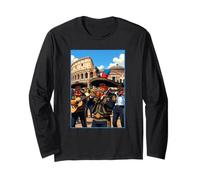 Mariachis in Rome Italy Long Sleeve T-Shirt